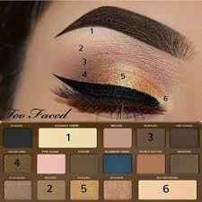 Too Faced Semi Sweet Chocolate Bar Eye Shadow Collection Too Faced Semi Sweet Chocolate Bar Palette Tutorial Diy Makeup Palette Eye Makeup Tutorial Makeup Palette