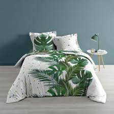 dit katoenen dekbedovertrek nicaragua 240 x 220 cm van het merk douceur d interieur brengt buiten een stukje naar binnen dekbedovertrek dekbed beddengoed