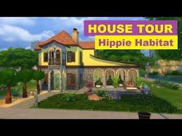 The Sims 4 House Tour Happy Hippie Habitat Sims 4 House Tours Happy Hippie