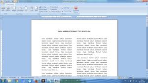 Cara Mengatur Orientasi Portrait Dan Landscape Dalam Satu Dokumen Youtube