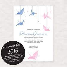 Origami Paper Crane Wedding Invitation Suite Printable File Etsy Paper Crane Wedding Crane Wedding Invitations Wedding Invitations