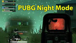 Pubg Mobile 0 9 5 Night Mode With Night Vision Goggles Gameplay Seas Night Vision Night Goggles
