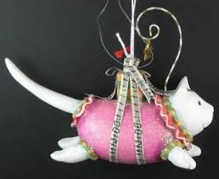 Joyful Cat Christmas Krinkles By Patience Brewster Ornament Patience Brewster Ornaments Patience Brewster Christmas Painted Christmas Ornaments