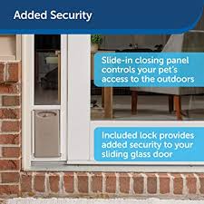 First ensure that your glass shims do not cover the slots for the glass stops. Buy Petsafe Sliding Glass Cat And Dog Door Insert Great For Rentals And Apartments Small Medium Large Pets No Cutting Diy Installation Online In Turkey B00wfkjwpm