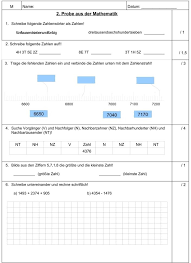 Entdecke rezepte, einrichtungsideen, stilinterpretationen und andere ideen zum ausprobieren. Klassenarbeit Zu Zahlenraum Bis 10000 Klassenarbeiten Uberschlag Mathe Klassenarbeiten Mathe Klasse 4