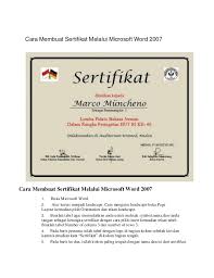 Tutorial how to create certificate with ms word 2010sertifikat ms word tutorialdownload border (update)music: Cara Membuat Sertifikat Melalui Microsoft Word 2007