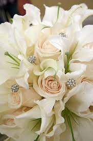 Pin By Monica Jones Designs On White Cream Ivory Wedding Flowers Wedding Florist Wedding Flowers Bridal Bouquet
