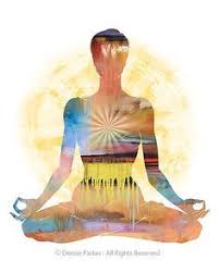 Yoga Lotus Pose Sun Colors Small Yoga Artwork Yoga Pose Yoga Artwork Yoga Art Yoga Artwork Yoga Drawing