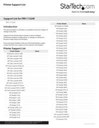5 ratings (see all reviews) 344 downloads. Startech Pm1115uw Specification Manualzz