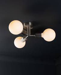 Find ceiling lights at ikea. Semi Flush Ceiling Lights Hoxton In Four Finishes