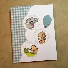 Why not get creative with these exciting ideas to create your own fun diy birthday card? Handmade Greeting Card Bella And Friends Images In Circles Cute By Klancaster Stampi Dog Cards Handmade Kids Birthday Cards Dog Xmas Cards
