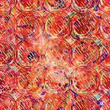 Red background ombre floral pattern. Blurry Red Painterly Watercolor Floral Collage Texture Background Grunge Distressed Tie Dye Flower Melange Seamless Pattern Variegated Bright Ombre Glitch Effect All Over Print Stock Photo Picture And Royalty Free Image Image
