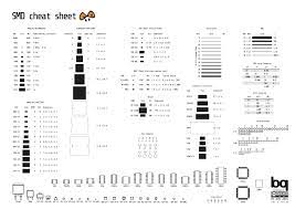 Smd Cheat Sheet Analog Circuits Cheat Sheets Sheet
