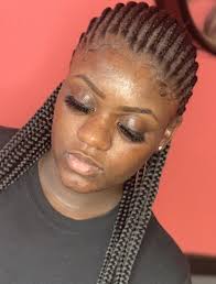 A lady with cornrow hair can definitely drag ones attention easily. Schedule Appointment With Jashair4u