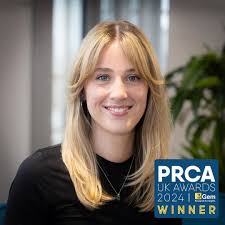 Award winner 🏆 Last night, Emma Barrow, Associate Director within our  healthcare practice, won the 'Young Communicator of the Year