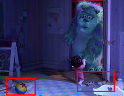 Oh, that's great, blame it on the little guy. Monsters Inc Details You Might Ve Missed