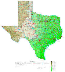 This unique map divides the area by rivers and lakes. Picture Of Texas On A Us Map
