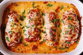 An easy recipe for light, crispy cutlets that are big on flavor and always a favorite. Easy Mozzarella Chicken With Tomato Sauce And Mushrooms Julia S Album