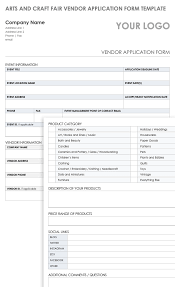 In the event that the vendors want to transfer from one booth location to another, they must submit a completed booth transfer request a few days prior to the event to fully inform the event. Free Vendor Application Forms Templates Smartsheet