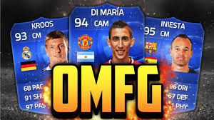 Considering kroos is half the price of modric, who is the better choice? Fifa 15 Toty Di Maria Toty Iniesta Toty Kroos Pack Opening Fifa 15 Ultimate Team
