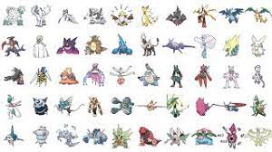 Mega pokemon pictures with name. All Mega Evolutions Pokemon Types Height Comparison Youtube