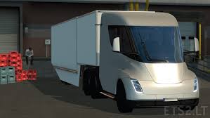 This is expected to rise to 20 seconds when carrying a payload of 36,000kg. Tesla Semi Truck With Trailer 2019 Ets2 1 31 X Ets2 Mods