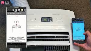 Password or home network is incorrect. Lg Portable Air Conditioner Connecting To Wifi Youtube