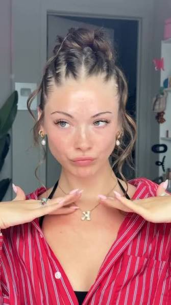 Kayla Ryan Slick Back Braid