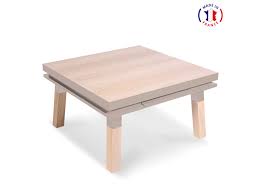 Table basse ronde, carrée ou rectangulaire, vous trouverez forcément la table de salon qui vous tables basses originales et fonctionnelles pour le salon. Table Basse Carree En Bois Massif Avec Tiroir Gris Muscade 100 Made In France Vente De Mon Petit Meuble Francais Conforama