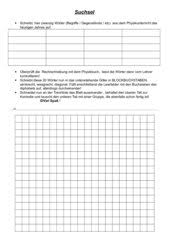 Kreuzworträtsel deutsch gratis wortspiel kostenlos für innen kostenlose kreuzworträtsel; Arbeitsmaterialien Suchsel Vorlage 4teachers De