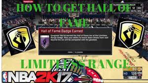 Deep range deadeye tutorial !! Nba 2k17 How To Get Any Hall Of Fame Badge Tutorial Tips Tricks By Bryzelo