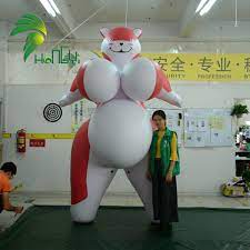 Source Amazing Large Big Breast Sexy Fox Inflatable Toy Animal Cartoon on  m.alibaba.com