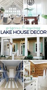 Learn how to decorate your cozy lake house retreat while embracing the unique history and lake house decor ideas. Beautiful Lake House Decor Inspiration Lake House Interior Country House Decor Small Lake Houses
