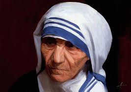 Saint Mother Teresa Paintings for Sale (Page #2 of 2)