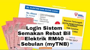 Jabatan penerangan malaysia 1 year ago. Login Sistem Semakan Rebat Bil Elektrik Rm40 Sebulan Mytnb Info Awam