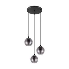 Daarnaast bieden zij een mooie mix aan verschillende interieurstijlen, dat is ideaal wanneer u. Eglo Ariscani Pendel Lampe I Klynge Med 3xe27 I Sort