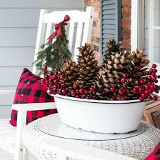 This season the classic farmhouse sits front and center for outdoor inspiration, and where better than the front porch to show off some rustic charm? Festive Frugal Christmas Porch Decor On Sutton Place