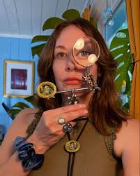 Dressing for the Night in a Werewolf Rhinestone T-Shirt