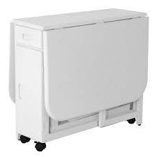 table 4 chaises pliantes gain de place blanc table de cuisine pliante table gain de place table pliante