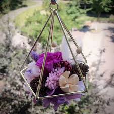 Three hummingbirds and flowers are engraved onto each cup so they are visible from all angles. Geometric Flowers Plant Metal Frame Air Hanging Planter Diy Home Garden Decor Buy On Zoodmall Geometric Flowers Plant Metal Frame Air Hanging Planter Diy Home Garden Decor Best Prices Reviews Description