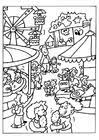 En dibujos.net encontrarás centenares de páginas para pintar online gratis. 12 Dibujos De Feria Para Colorear Dibujos Para Imprimir Gratis