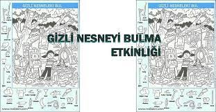 Gizli Nesneyi Bulma Etkinligi 17 Meb Ders