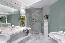 The small ensuite packs a punch for a small space. 65 Medium Sized Primary Bathroom Ideas Photos Home Stratosphere
