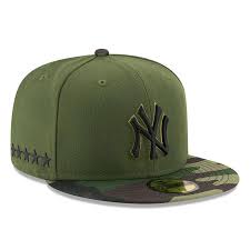 New York Yankees New Era 2017 Memorial Day 59fifty Fitted Hat Green Hats For Men Fitted Hats Yankees News