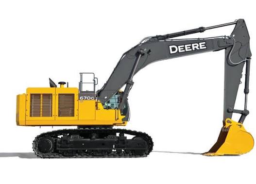 John Deere 670G LC Excavator