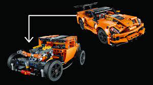 A nice set for the first sight, but does it really look like the corvette? Chevrolet Corvette Zr1 42093 Lego Technic Sets Lego Com Fur Kinder