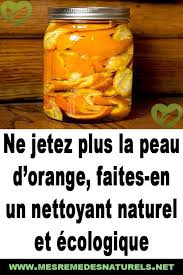 Ne Jetez Plus La Peau D Orange Faites En Un Nettoyant Naturel Et Ecologique Oranges Orange Fruit