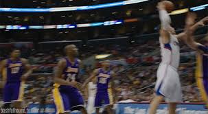 Los angeles clippers star blake griffin threw down two monstrous dunks last night on los angeles lakers forward pau gasol, but they weren't as impressive as you might think. Bh Blake Griffin Over Pau Gasol From Nba