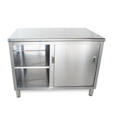 Universal St 330 48 30 X 48 Stainless Steel Storage Cabinet Sliding Doors Steel Storage Cabinets Metal Storage Cabinets Stainless Steel Kitchen Island