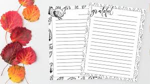 Create your custom set today. Thanksgiving Writing Paper Plus 15 Gratitude Writing Prompts